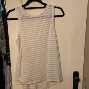 Lululemon open back tank top